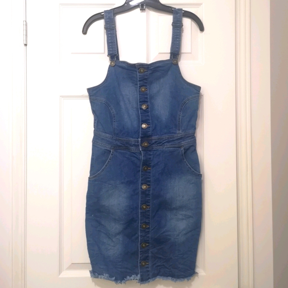 Basic denim dress